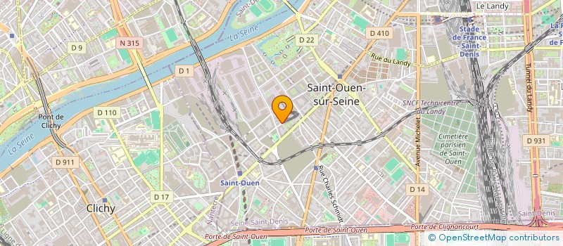 localisation de l'entreprise MONSIEUR ABDERRAHMANE KESSAISSIA à SAINT-OUEN-SUR-SEINE