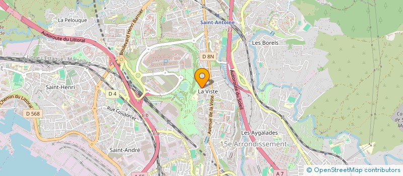 localisation de l'entreprise MONSIEUR ABDERRAHMANE KOUCHI à MARSEILLE 15EME