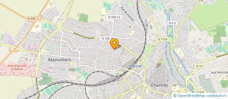 localisation de l'entreprise MONSIEUR ABDERRAHMANE KOUROT à MAINVILLIERS