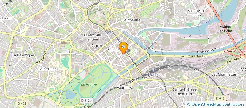 localisation de l'entreprise MONSIEUR ABDERRAHMANE LAGGOUN à CAEN