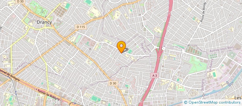 localisation de l'entreprise MONSIEUR ABDERRAHMANE MADOUI  DRANCY