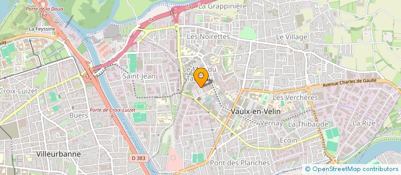 localisation de l'entreprise MONSIEUR ABDERRAHMANE MAHFOUD  VAULX-EN-VELIN