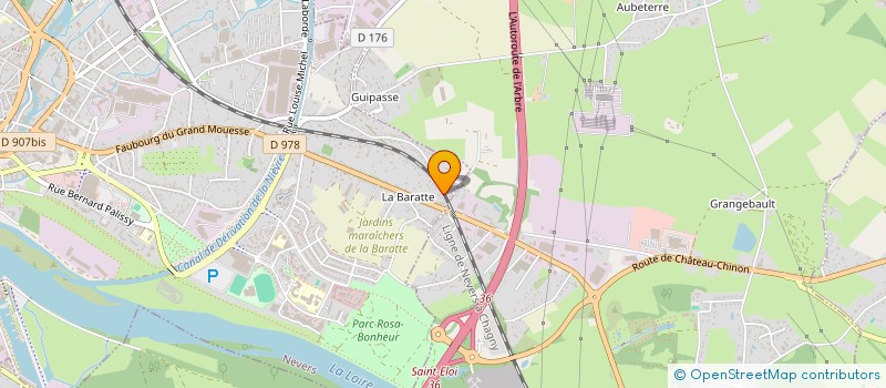 localisation de l'entreprise MONSIEUR ABDERRAHMANE MECHERI à NEVERS