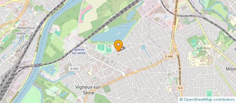 localisation de l'entreprise MONSIEUR ABDERRAHMANE MEDDOUR à VIGNEUX-SUR-SEINE