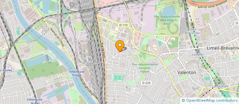 localisation de l'entreprise MONSIEUR ABDERRAHMANE MEGHACHI  VILLENEUVE-SAINT-GEORGES