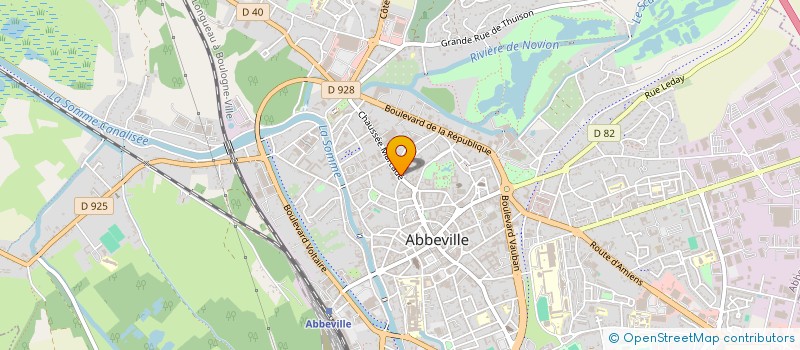 localisation de l'entreprise MONSIEUR ABDERRAHMANE MEHIDI à ABBEVILLE