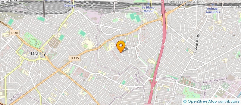 localisation de l'entreprise MONSIEUR ABDERRAHMANE MESSAOUD à LE BLANC-MESNIL