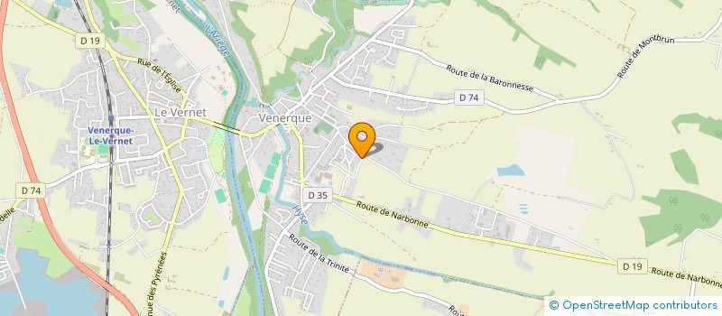 localisation de l'entreprise MONSIEUR ABDERRAHMANE MRAIHI à VENERQUE