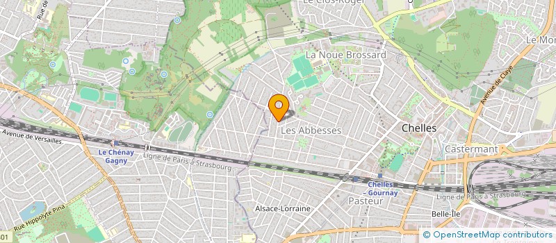 localisation de l'entreprise MONSIEUR ABDERRAHMANE N HAR  CHELLES