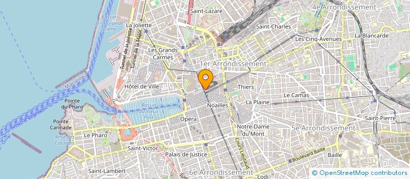localisation de l'entreprise MONSIEUR ABDERRAHMANE NEKKACHE à MARSEILLE