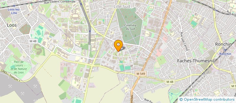 localisation de l'entreprise MONSIEUR ABDERRAHMANE OMARI à LILLE