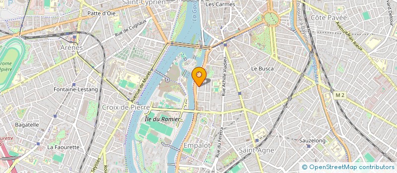 localisation de l'entreprise MONSIEUR ABDERRAHMANE OU ADOUCH  TOULOUSE