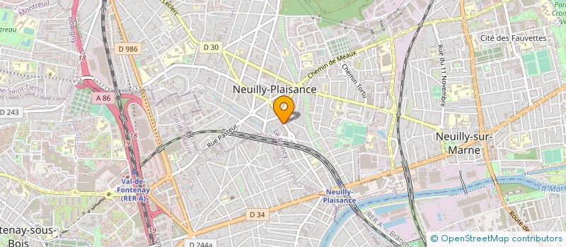 localisation de l'entreprise MONSIEUR ABDERRAHMANE RAHMANI  PARIS