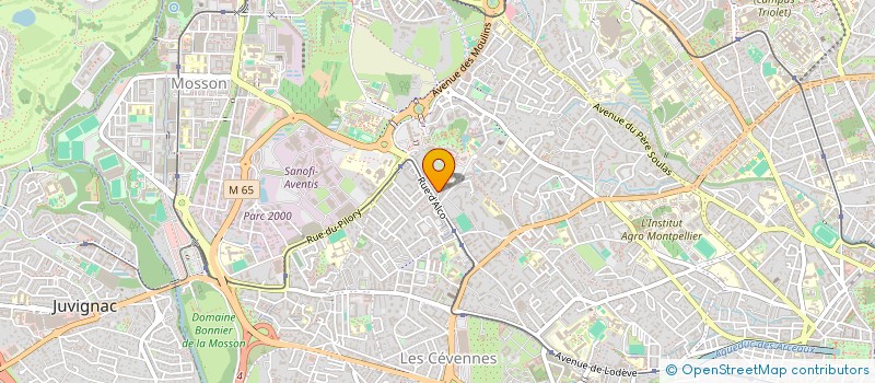 localisation de l'entreprise MONSIEUR ABDERRAHMANE RUIU à MONTPELLIER