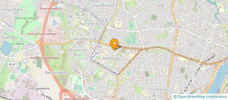 localisation de l'entreprise MONSIEUR ABDERRAHMANE SAHAOUI à NANTES
