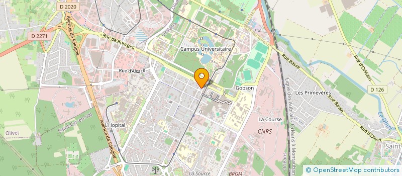 localisation de l'entreprise MONSIEUR ABDERRAHMANE SEBIH à ORLEANS