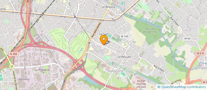 localisation de l'entreprise MONSIEUR ABDERRAHMANE SEDJAL à VILLENEUVE-D'ASCQ
