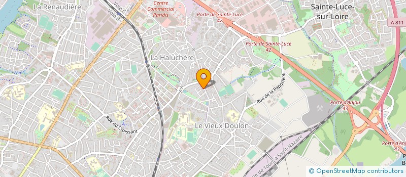 localisation de l'entreprise MONSIEUR ABDERRAHMANE SEDJANE à NANTES