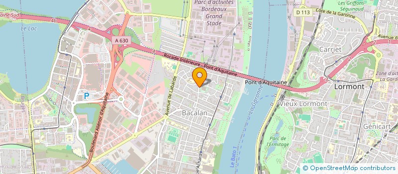 localisation de l'entreprise MONSIEUR ABDERRAHMANE SOUMMAT  BORDEAUX