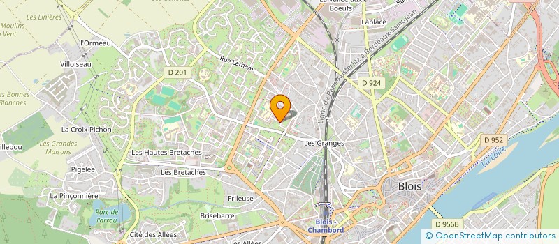 localisation de l'entreprise MONSIEUR ABDERRAHMANE TABOUNI  BLOIS