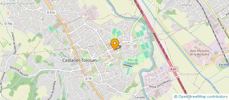 localisation de l'entreprise MONSIEUR ABDERRAHMANE TAIBI à CASTANET-TOLOSAN