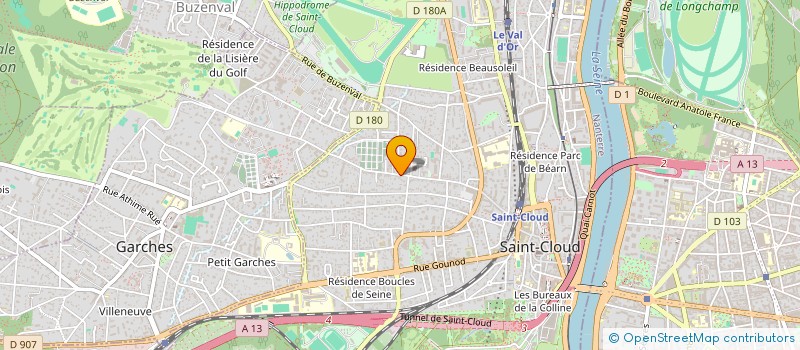 localisation de l'entreprise MONSIEUR ABDERRAHMANE TAIS à SAINT-CLOUD