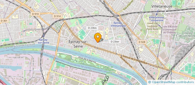 localisation de l'entreprise MONSIEUR ABDERRAHMANE TOUATTI à EPINAY-SUR-SEINE