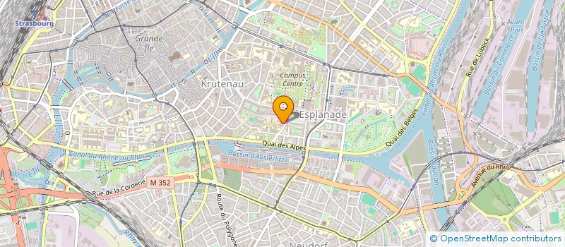 localisation de l'entreprise MONSIEUR ABDERRAHMANE TOUMI à STRASBOURG