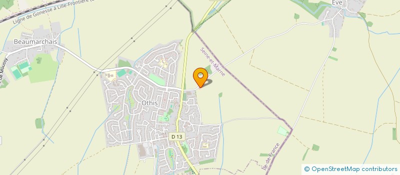 localisation de l'entreprise MONSIEUR ABDERRAHMANE YAHIAOUI  OTHIS