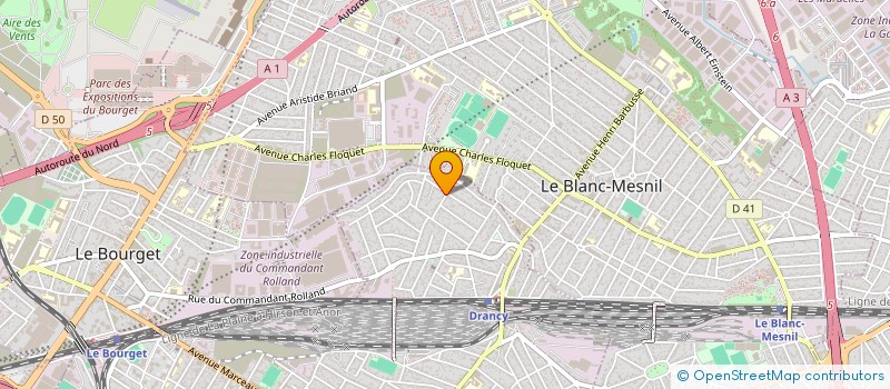 localisation de l'entreprise MONSIEUR ABDERRAHMANE ZIANI à DRANCY