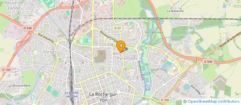 localisation de l'entreprise MONSIEUR ABDERRAHMANE ZIRAOUI à LA ROCHE-SUR-YON