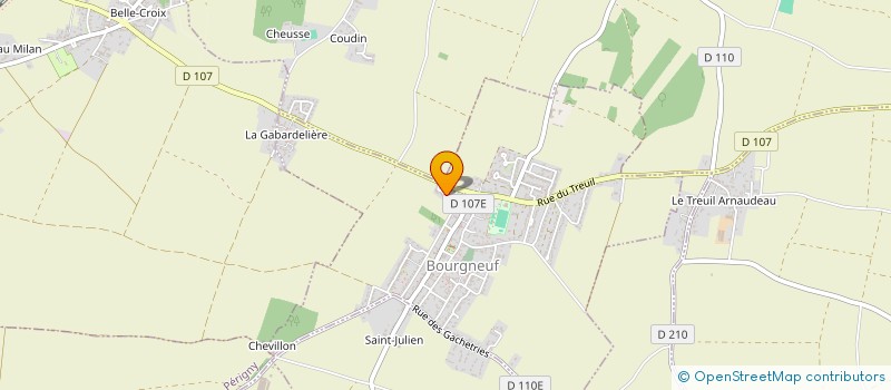 localisation de l'entreprise MONSIEUR ABDERRAHMEN CHAOUACHI  BOURGNEUF