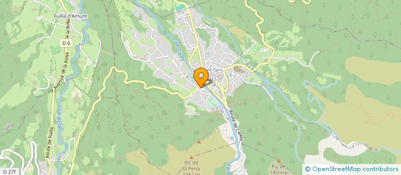 localisation de l'entreprise MONSIEUR ABDERRAHMEN LAAMIRNI  VERNET-LES-BAINS