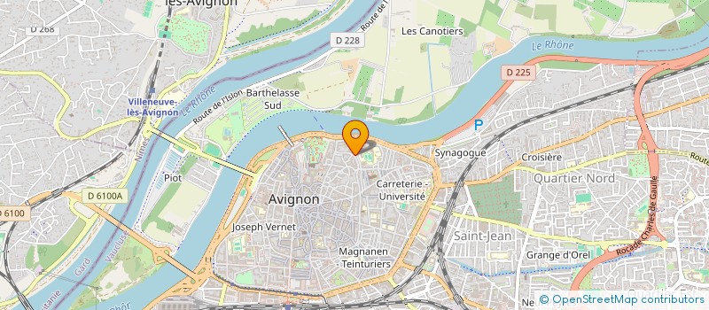 localisation de l'entreprise MONSIEUR ABDERRAHMEN ZENASNI  AVIGNON