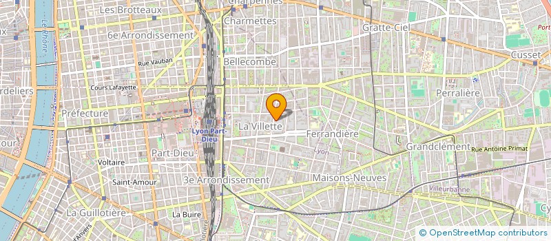 localisation de l'entreprise MONSIEUR ABDERRAHMENE BOUACHA  LYON