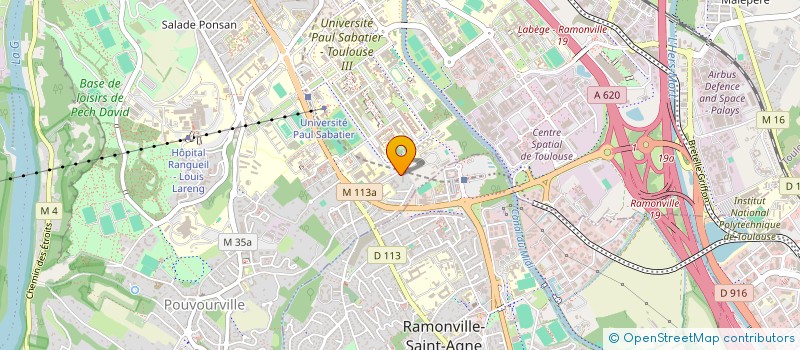 localisation de l'entreprise MONSIEUR ABDERRAHMENE KARA ALI  TOULOUSE