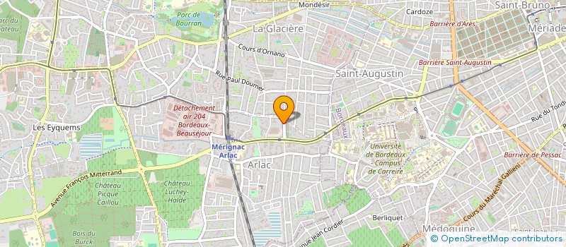 localisation de l'entreprise MONSIEUR ABDERRAHMENE TAGREROUT  MERIGNAC