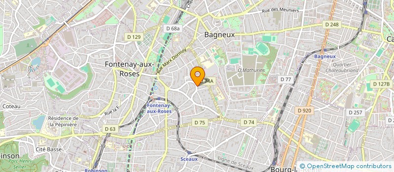 localisation de l'entreprise MONSIEUR ABDERRAHMENE TAYEB CHERIF à FONTENAY-AUX-ROSES