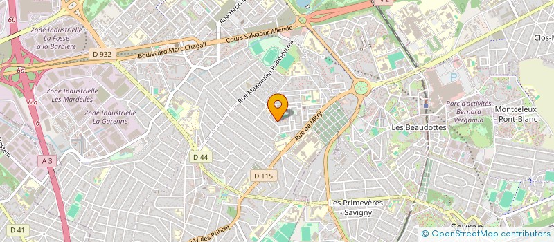 localisation de l'entreprise MONSIEUR ABDERRAOUF AISSIOU à AULNAY-SOUS-BOIS