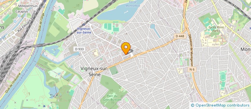 localisation de l'entreprise MONSIEUR ABDERRAOUF BELKHODJA à VIGNEUX-SUR-SEINE