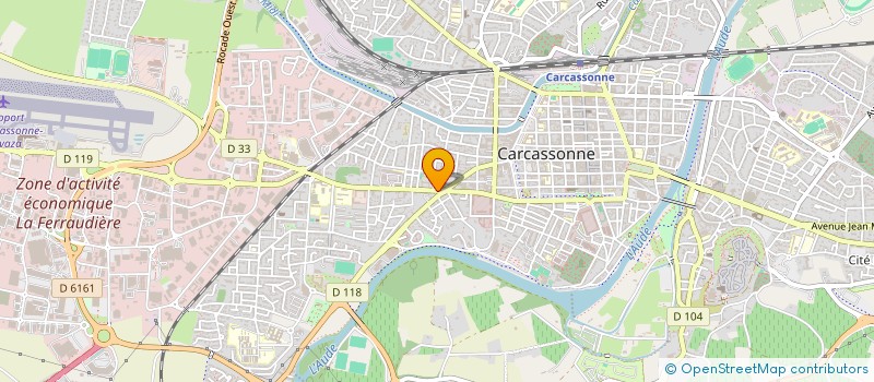 localisation de l'entreprise MONSIEUR ABDERRAOUF BOUKERA-DJELLOUL-SA à CARCASSONNE
