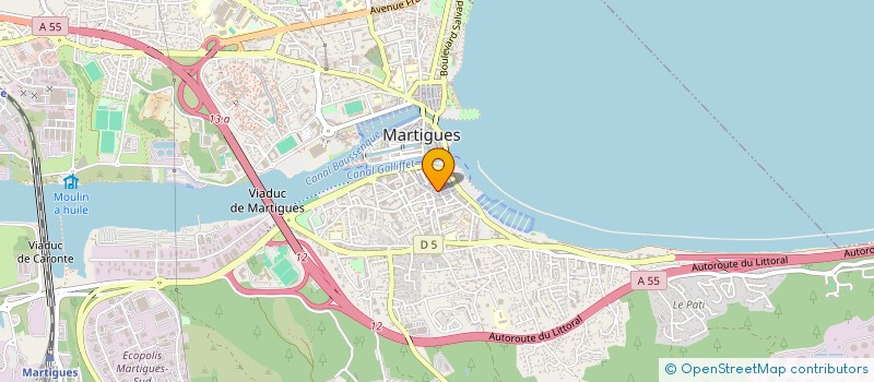 localisation de l'entreprise MONSIEUR ABDERRAOUF DEHAMNIA à MARTIGUES