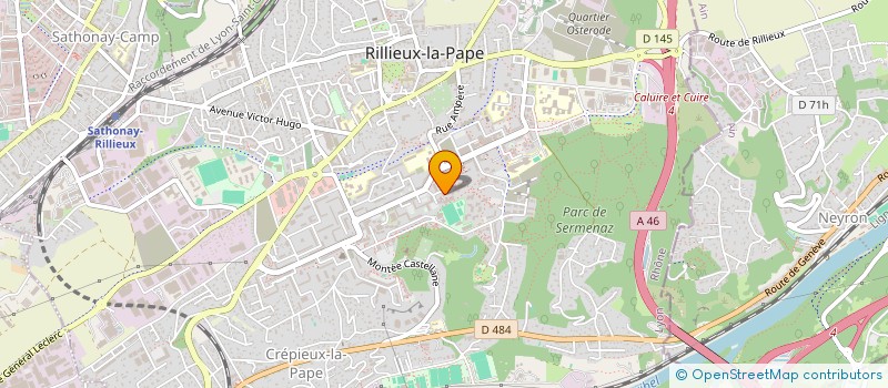 localisation de l'entreprise MONSIEUR ABDERRAOUF HIDRI à RILLIEUX-LA-PAPE