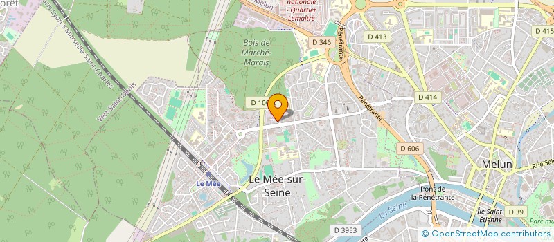 localisation de l'entreprise MONSIEUR ABDERRAOUF IGHERZ à LE MEE-SUR-SEINE