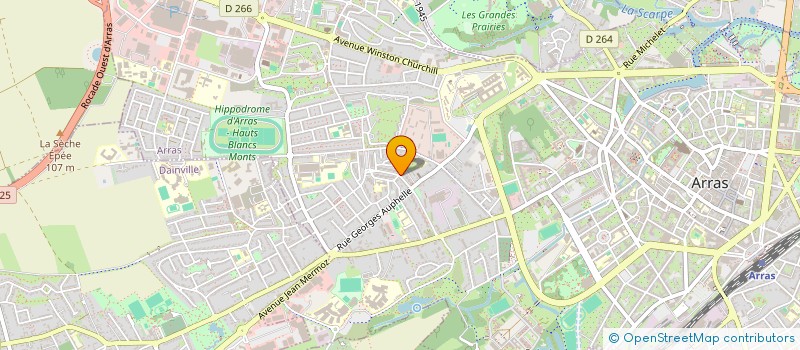 localisation de l'entreprise MONSIEUR ABDERRAOUF LARKEM à ARRAS