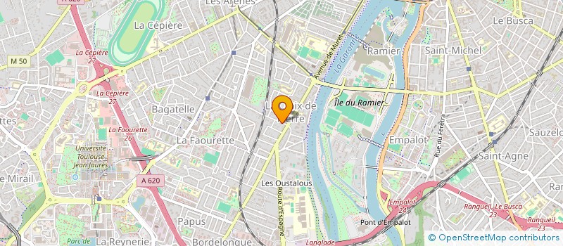localisation de l'entreprise MONSIEUR ABDERRAOUF MGHEZZI CHAA à TOULOUSE