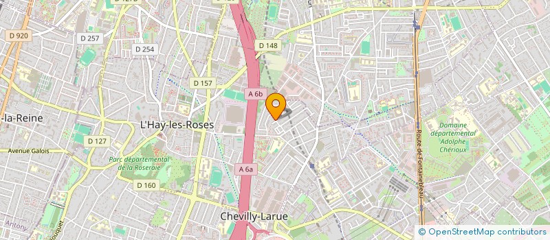 localisation de l'entreprise MONSIEUR ABDERRAOUF MISAOUI  L HAY LES ROSES