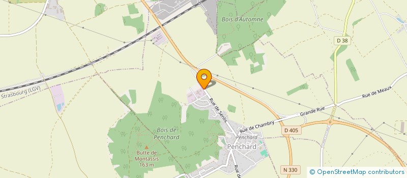 localisation de l'entreprise MONSIEUR ABDERRAOUF SAID MAHSAS  PENCHARD