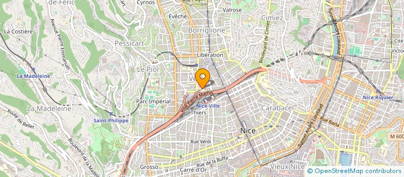 localisation de l'entreprise MONSIEUR ABDERRAOUF SMIAI à NICE
