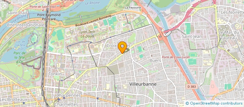 localisation de l'entreprise MONSIEUR ABDERRAOUF SOUICI à VILLEURBANNE